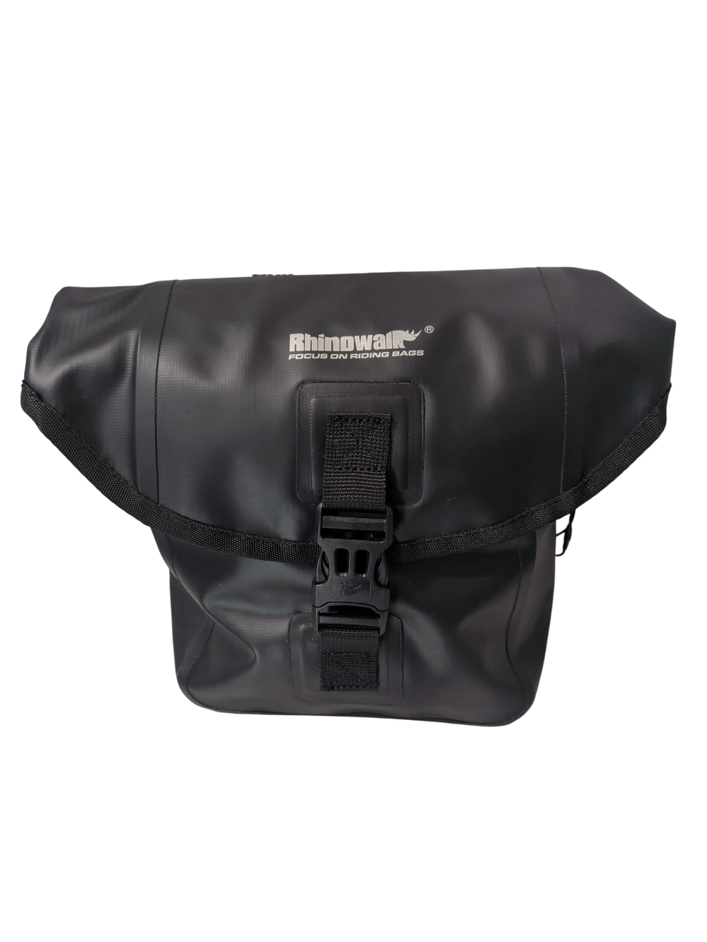 Rhinowalk F80 Waterproof Motorcycle Rear Rack Seat Bag - Black No Strap